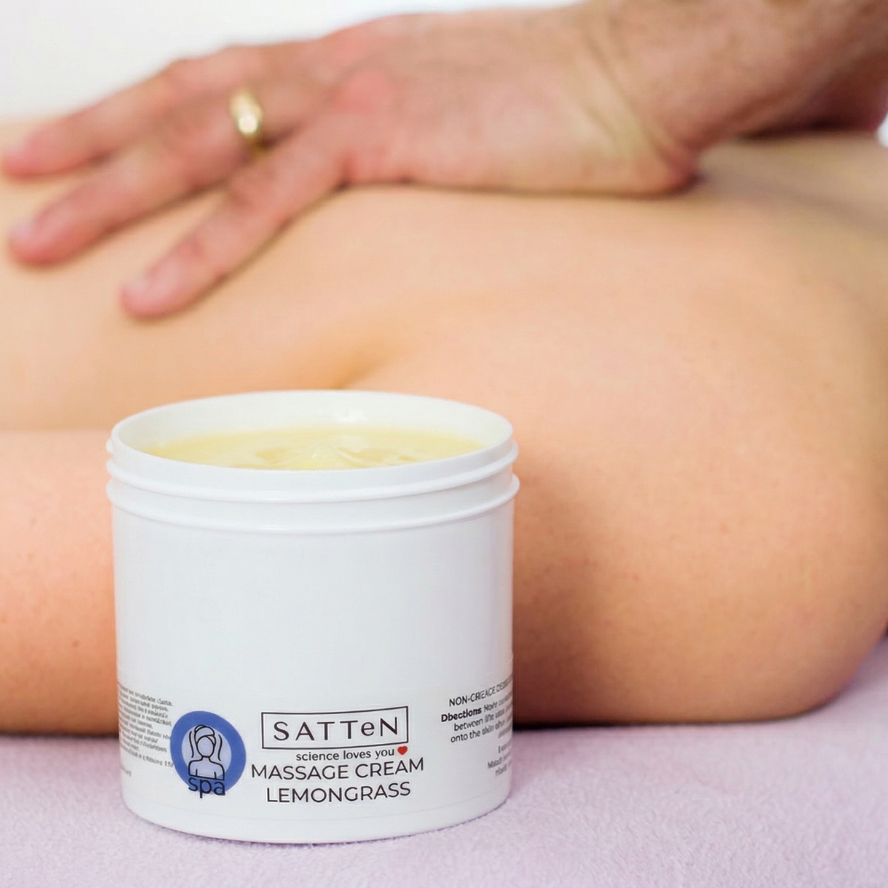 SATTeN Spa Massage Cream Lemongrass 500 ml
