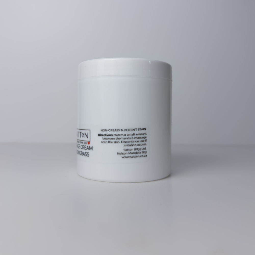 SATTeN Spa Massage Cream Lemongrass 500 ml