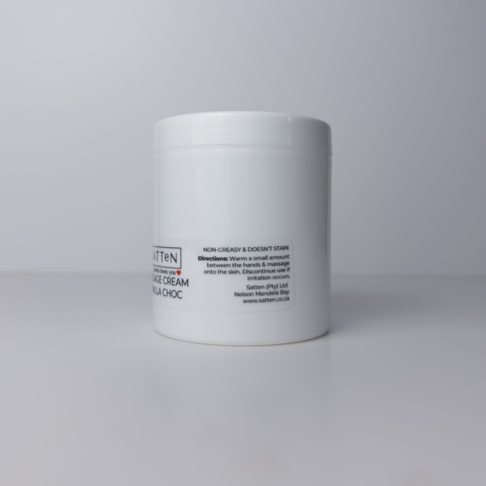 SATTeN Spa Massage Cream Vanilla Choc 500 ml